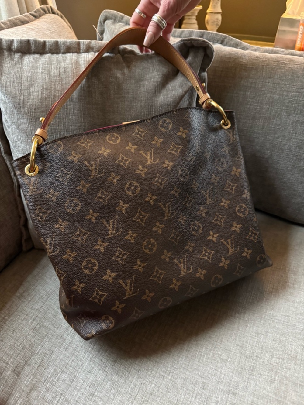 Louis Vuitton Graceful PM Monogram Bag – Used Once